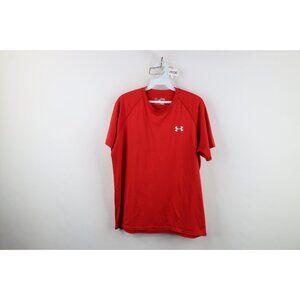 Under Armour Mens Medium Loose HeatGear Short Sleeve Running Jogging Gym T-Shirt